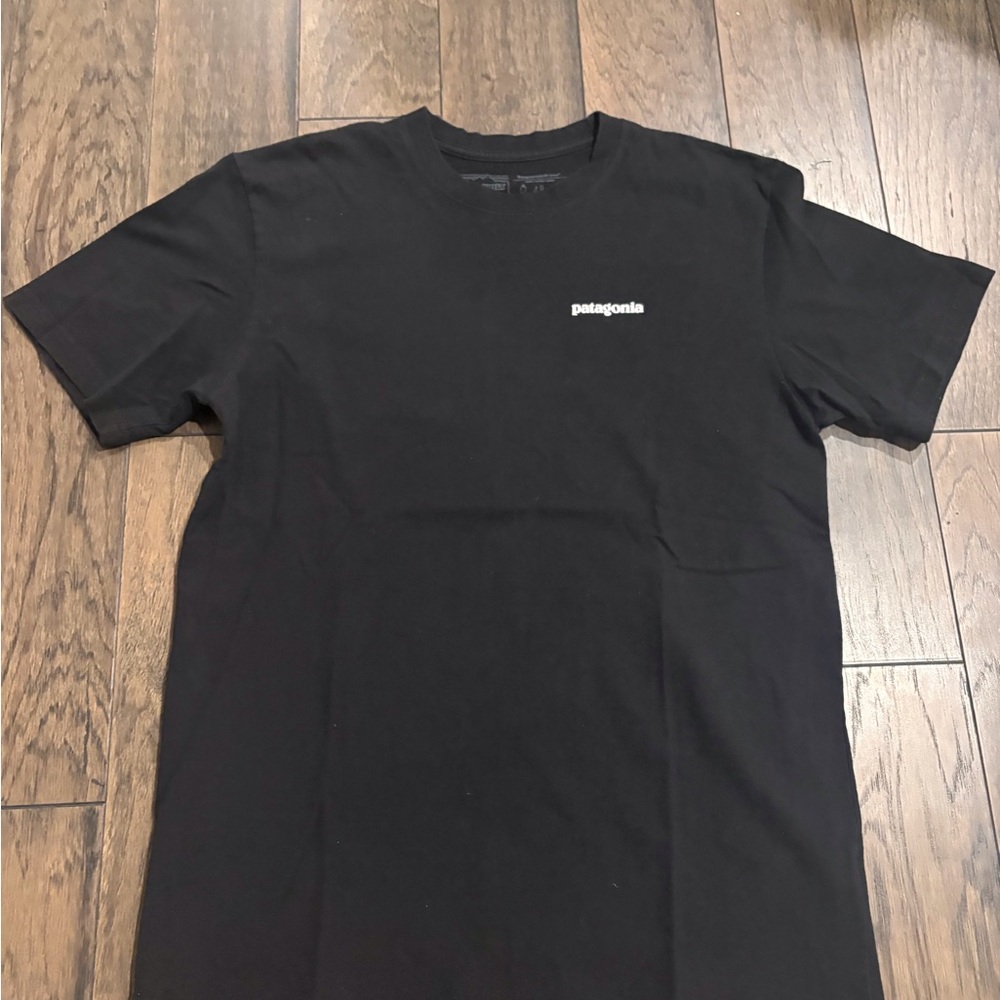 Patagonia Men's Classic Black Tee Trendy Good Condition